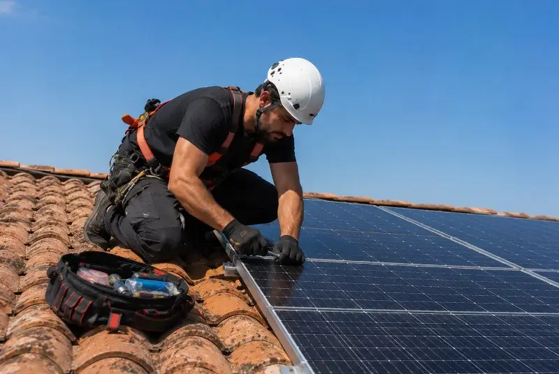 Maintenance et monitoring de panneaux solaires à Lalinde